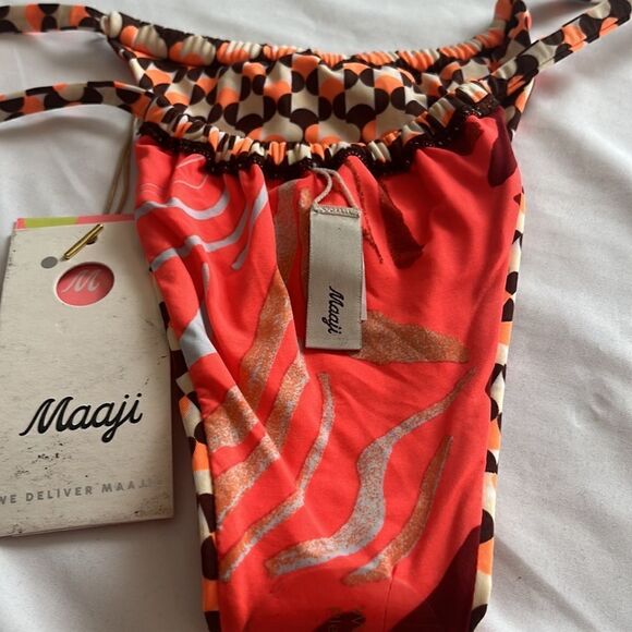 Maaji Selva Reversible Bikini Bottom SM NWT $81 - Picture 7 of 9